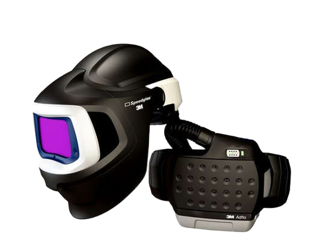 Adflo Turbo PAPR with Speedglas 9100 MP welding helmet